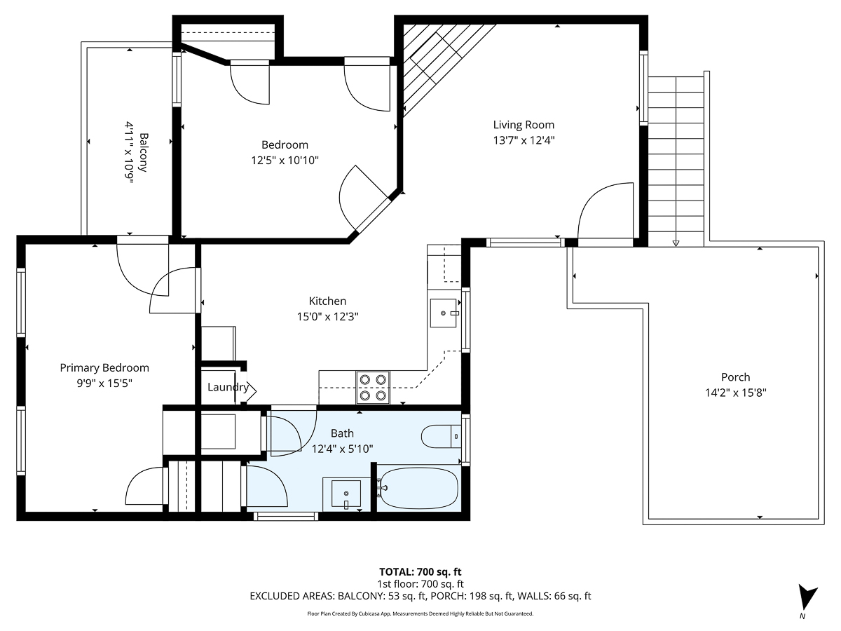 795 Mohawk St Unit B Floorplan-1